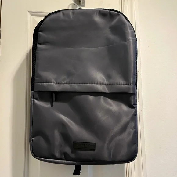 Paco Rabanne gray backpack. For men or women Paco Rabanne Perfumes Zipper Opening Gray & Black Backpack  main image 3
